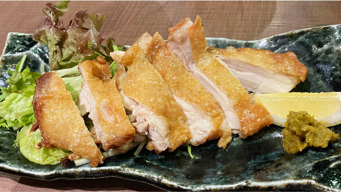 鶏もも肉 素揚げ又は焼き